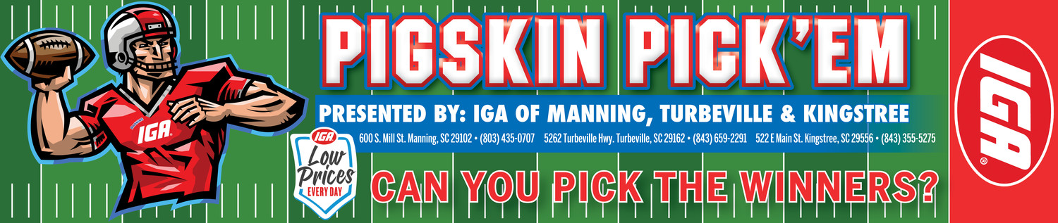 Pigskin Pick Em Contest Make Those Picks Manning Live