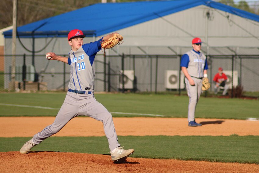Isaac Rodgers threw an impressive 100 times against Union County and stroke out ten opponents.
