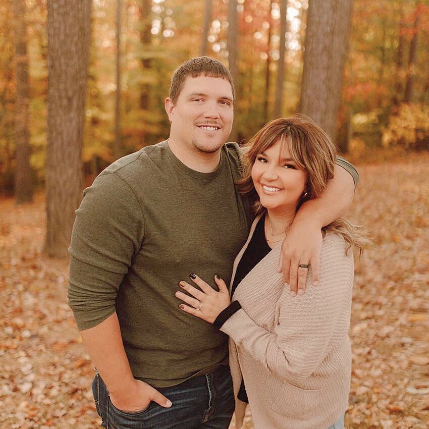 Tracy York-Murrell with the love of her life, Cameron. Tracy was killed in an automobile accident Sunday in Taylor County on Highway 55.
