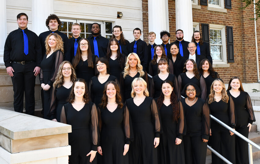 LWC SINGERS 2025 – The Lindsey Wilson College Singers’ Spring ’25 Tour Home Concert will be at 7 p.m. on Wednesday, March 12, at Columbia Baptist Church, 210 Greensburg St. It will be the final Home Concert directed by Gerald Chafin, who has led the Lindsey Wilson Singers for more than a quarter-century.