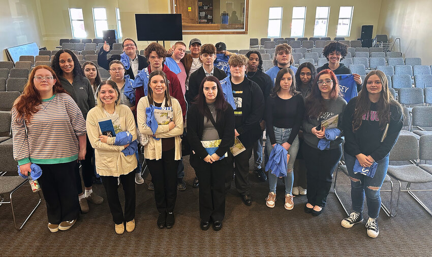 A total of 21 students from Adair County High School who are participating in the Opening Doors to the Future program spent part Wednesday at Lindsey Wilson College to learn about college life.