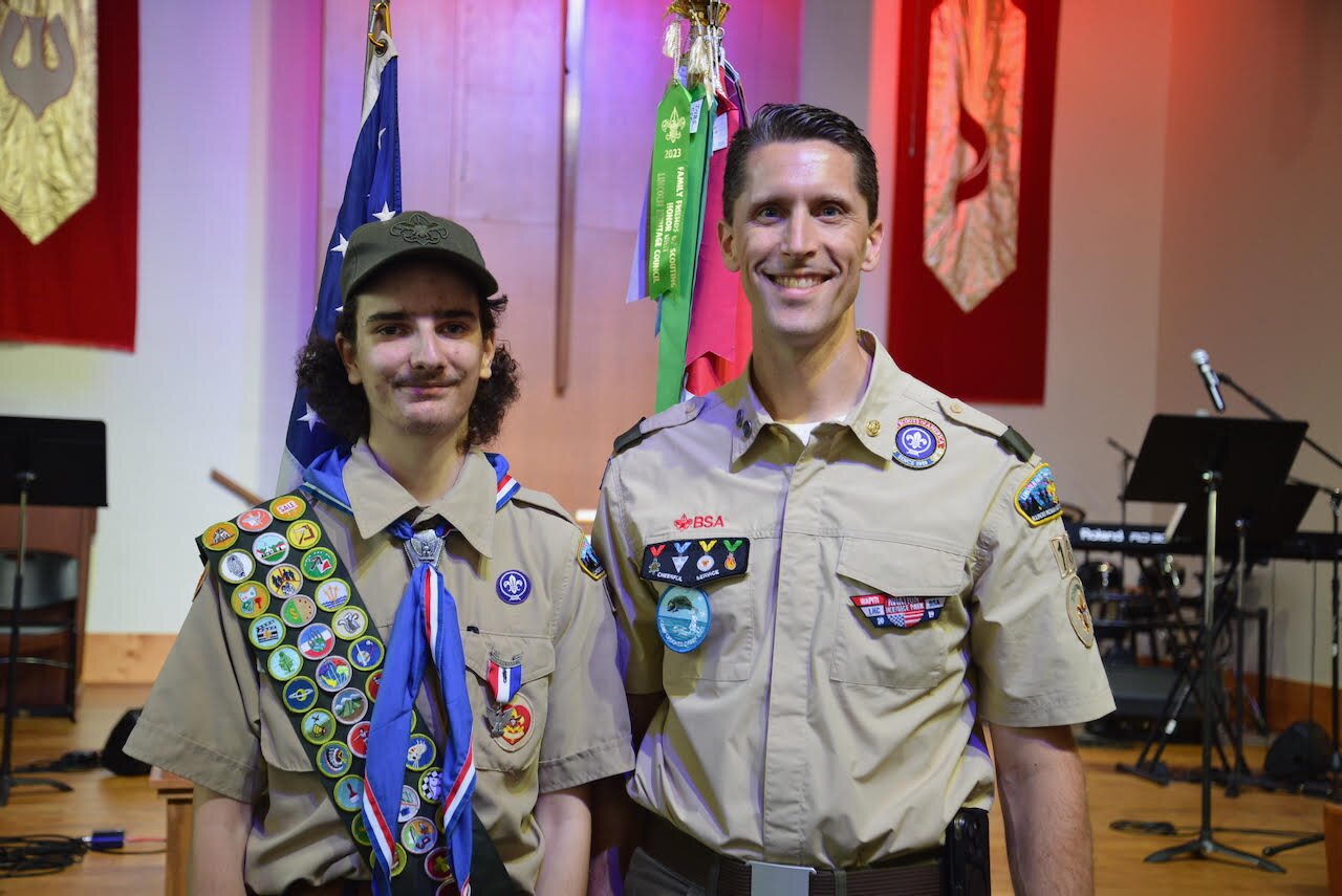 Kesterson joins elite group of Eagle Scouts