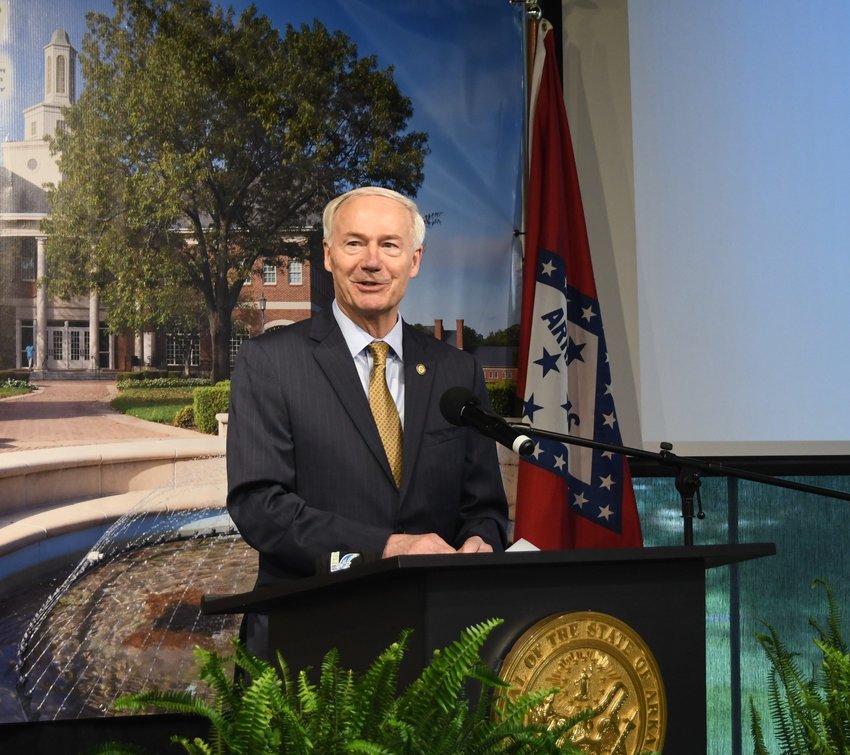 Gov. Asa Hutchinson didn't use the word 'alarming' when describing a recent outbreak of COVID-19 among University of Arkansas students, but his Secretary of Health, Dr. Jose Romeo, did. At that time 25 of 75 students at the university had tested positive for COVID-19.