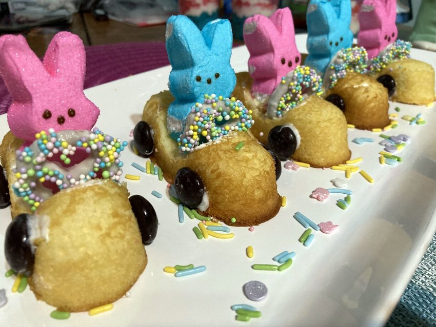 Peep Racers, a fun Easter treat with absolutely no cooking needed, will be a big hit with little ones.