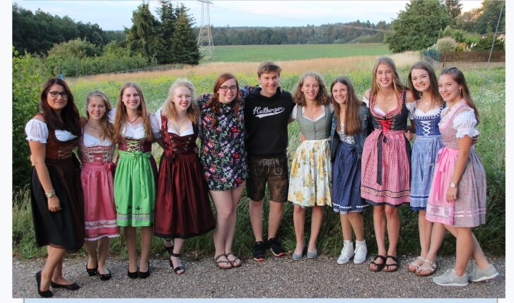 Pictured are some of the Mountain Home High School students who participated in the school&rsquo;s German-American Partnership Program with the students of Regensberg, Germany, back in 2018 &mdash; the last time the program took place.   Submitted Photo