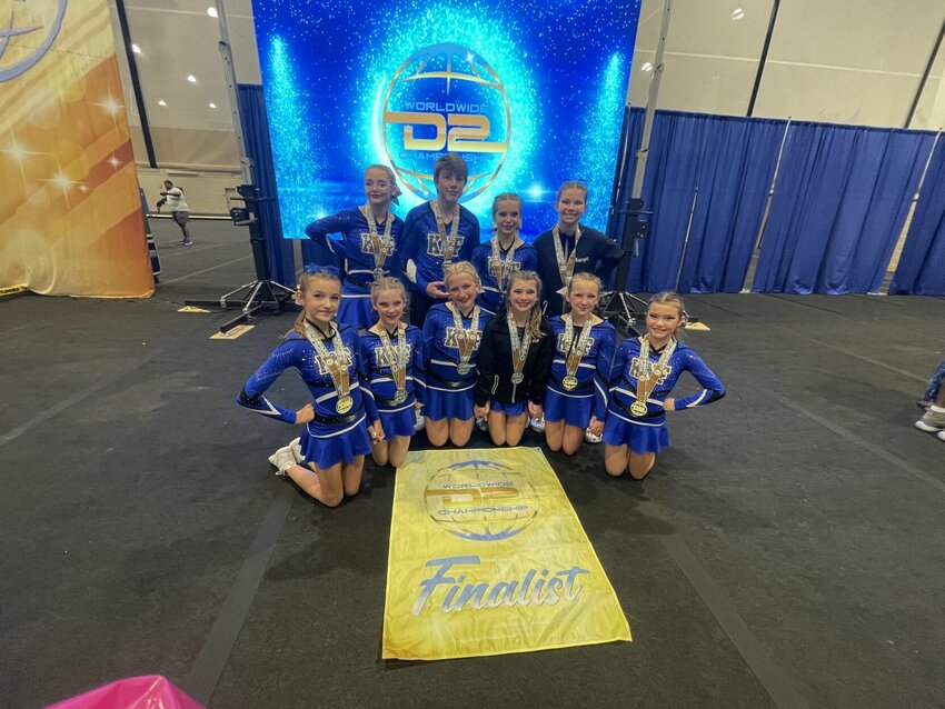 Kicks N Flips Team Fire recently competed in Foley, Alabama. The team captured&nbsp;third in its division and sixth out of 71 other teams. Members shown are: Myah Hibler, Bryce Collins, Brenley Mickleson, Kenya Speirs, Grace Rosenlof, Hadley Wagner, Zoey Throckmorton, Ever Watson, Kaia Campfield and Avery Tanakatsubo.