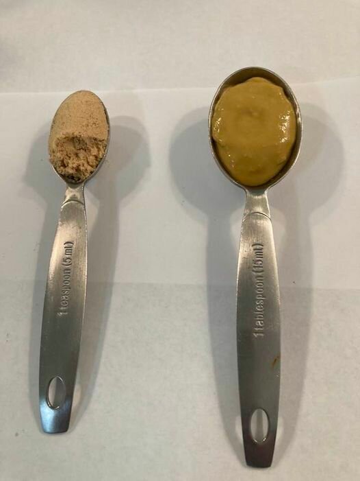 In a pinch, substitute 1 tablespoon prepared mustard (right) for 1 teaspoon dried or powdered mustard in any recipe.   Linda Masters/The Baxter Bulletin