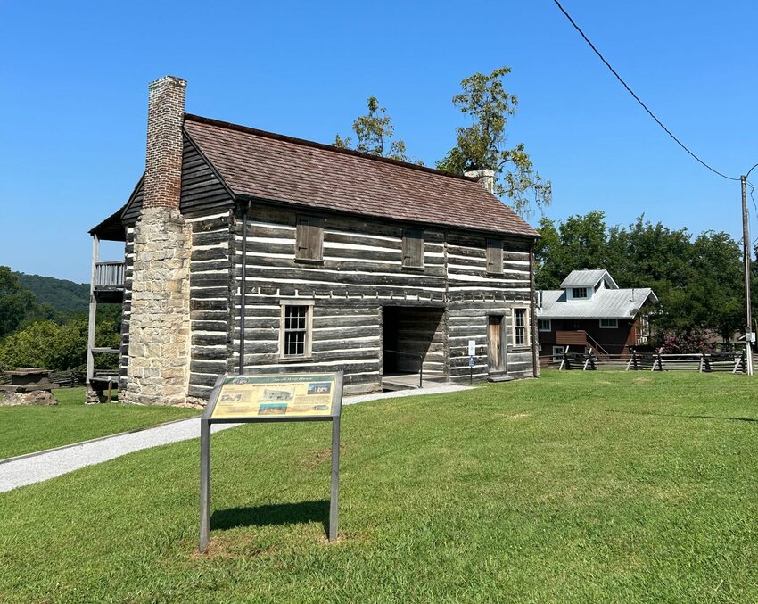 The Jacob Wolf House in Norfork is set to receive further updates.&nbsp;The two-story dogtrot structure was constructed by Wolf in 1829 as the first permanent courthouse for Izard County in Arkansas Territory.   Caroline Spears/The Baxter Bulletin