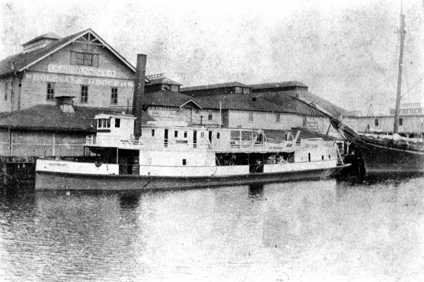 The steamer "Terra Ceia" docked in Tampa.