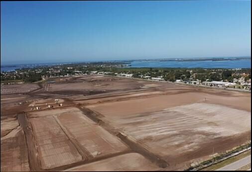 Aerial view of the Lake Flores development site in west Bradenton Image taken on October 31, 2023.