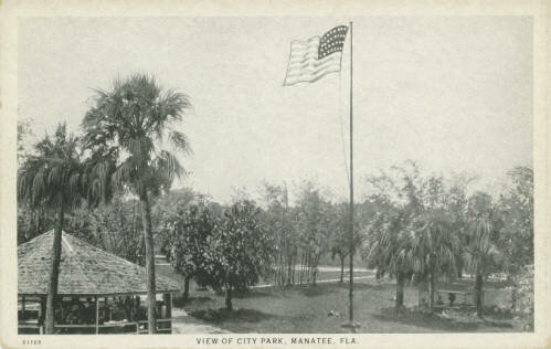 The Manatee Mineral Spring was likely the site of the village of Angola. 