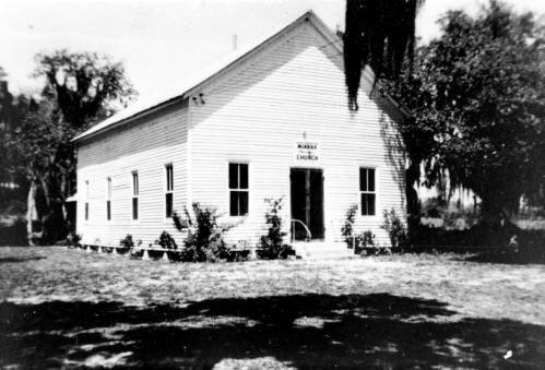 Old Miakka Methodist Church. 