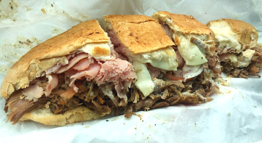 The Cuban sandwich at Simply Delicious.