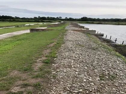 The emergency spillway. (Credit: Manatee County