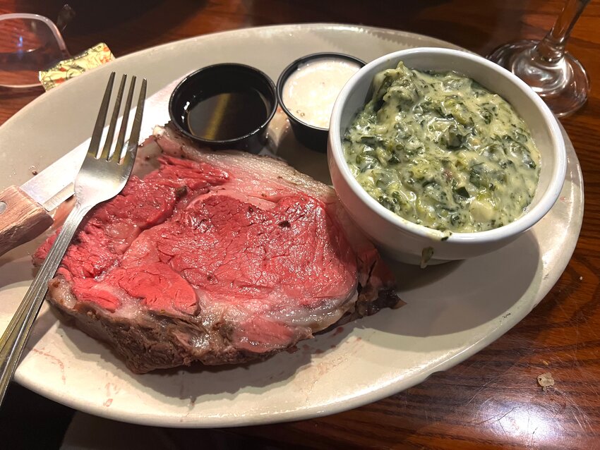 My final meal at a Seltzer's Steakhouse