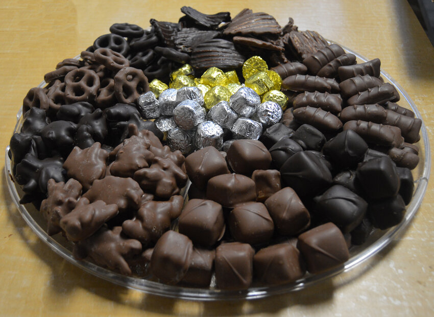 Chocolates at Angell & Phelps. Photo courtesy of the Daytona Beach Area Convention and Visitors Bureau.