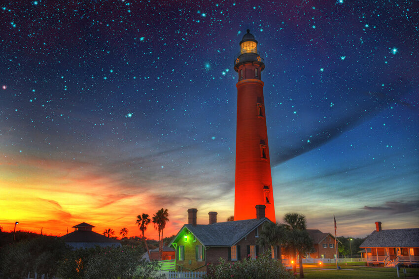 Ponce Inlet Lighthouse. Photo courtesy of the Daytona Beach Area Convention and Visitors Bureau.