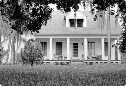 Morgan Johnson's home on the Braden River.