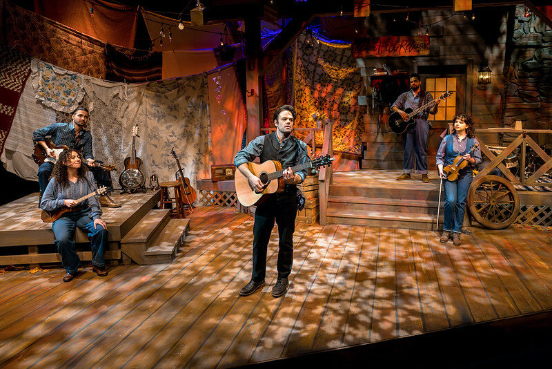 The cast of Ring of Fire at American Stage. Photo credit: Chaz D. Photography