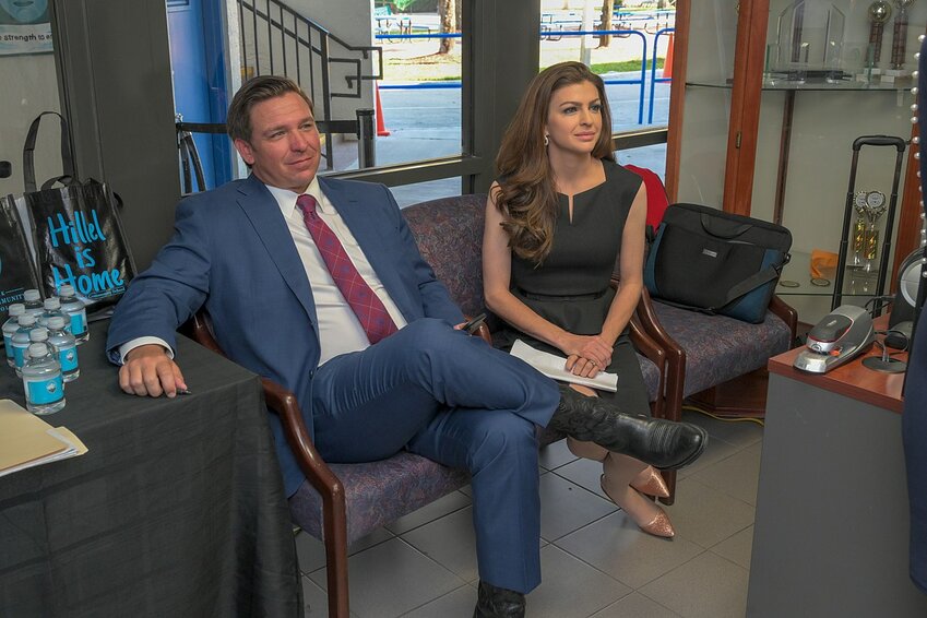 Ron and Casey DeSantis. Public domain photo