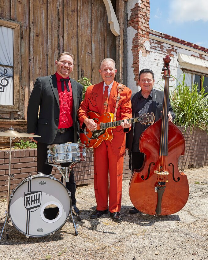 From left, drummer Jonathan Jeter, Jim Heath and Jimbo Wallace. Courtesy Photo