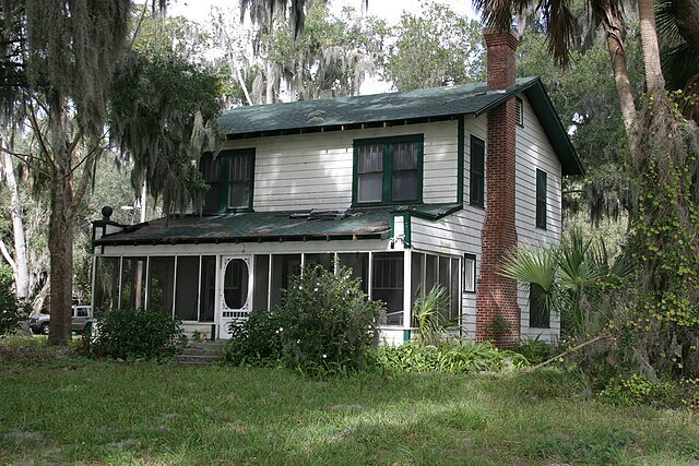 Kate (Ma) and Fred Barker death cottage photo.
