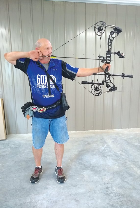 On a course to better health, Wesley French picks up competitive archery while making a pact with his son never to give up.