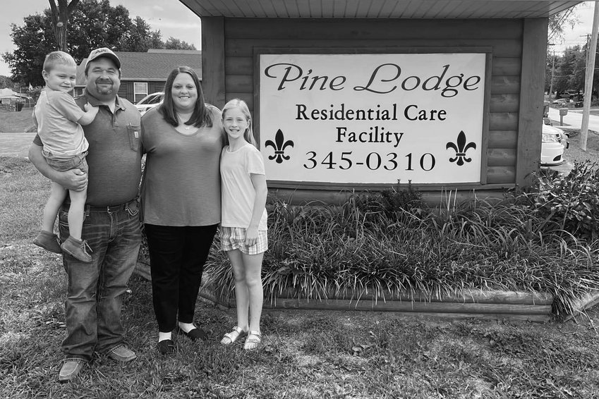 The Marcus and Chelsey Ownby family are the new owners of Pine Lodge Residential Care.