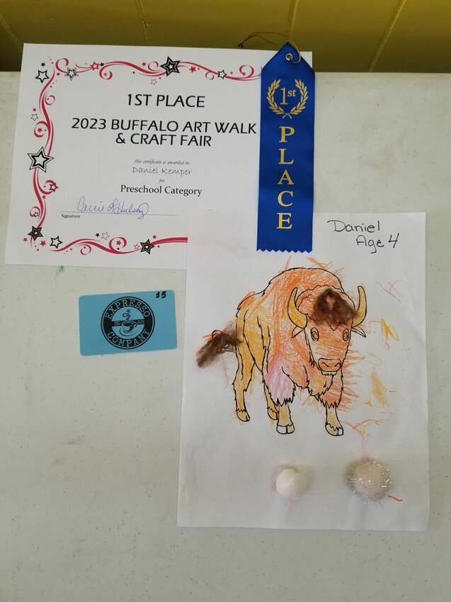 Daniel Kemper, preschool winner   Contributed photos