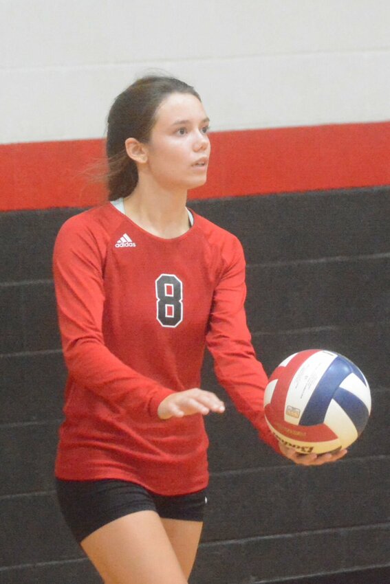 Elizabeth Western is one of the most versatile volleyball players in the area &mdash; strong in serving, defense and at the net.
