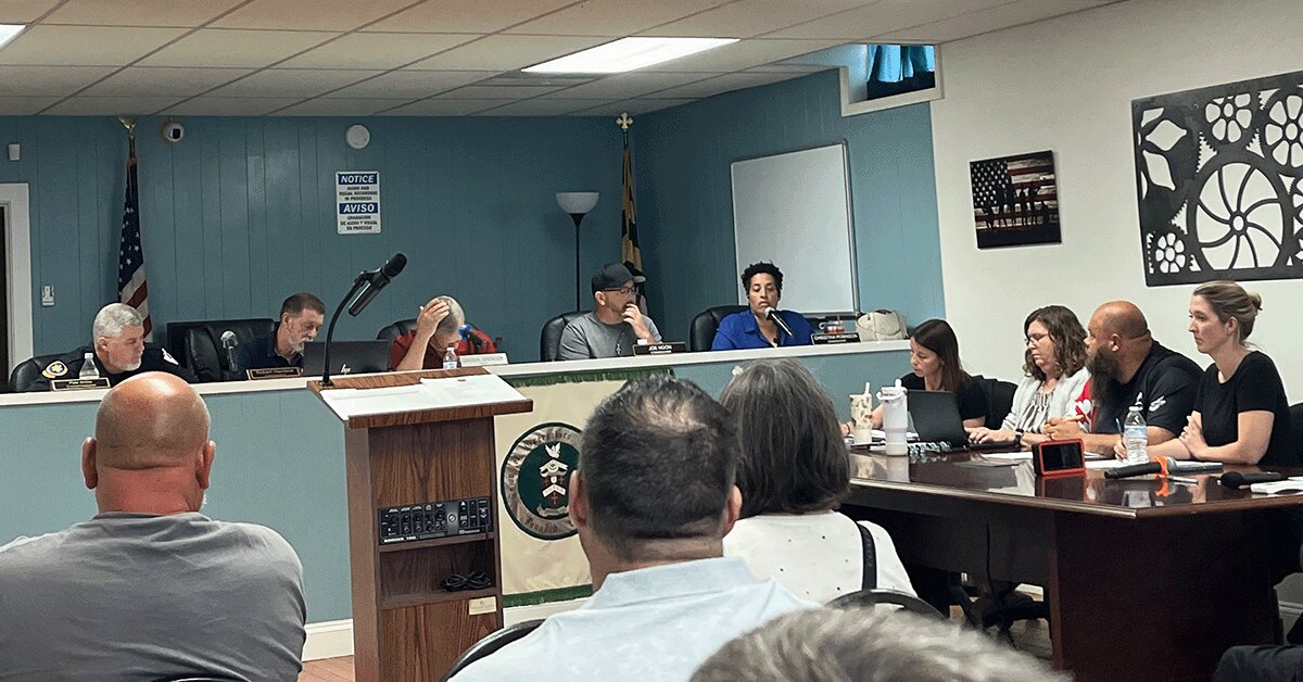 Greensboro Mayor and Council discuss whether the town attorney will represent the town's Board of Appeals in a solar siting case before the circuit court.