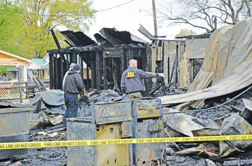 Agents from the Tennessee Bureau of Investigation were at the fire scene at Bell’s Drive In Monday morning conducting a routine investigation attempting to identify the cause of the fire.