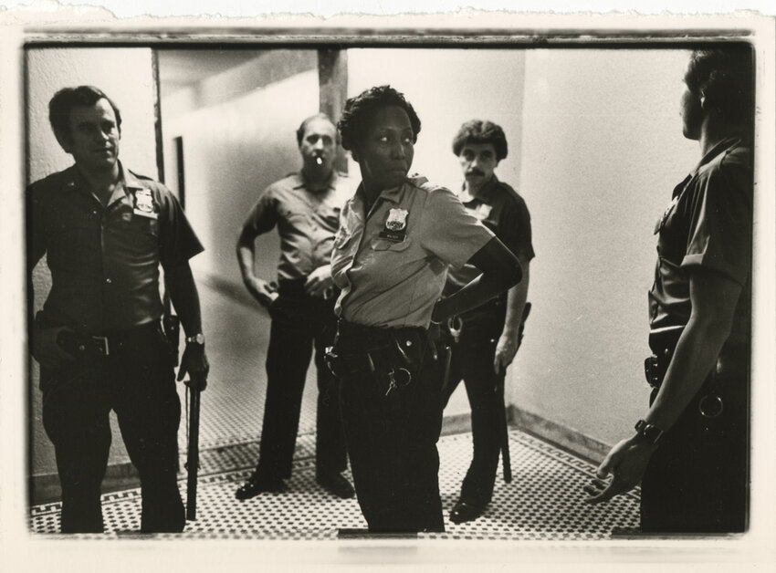 Jane Hoffer, "Officer Walker,"1975, Patricia D. Klingenstein Library, Courtesy New-York Historical Society