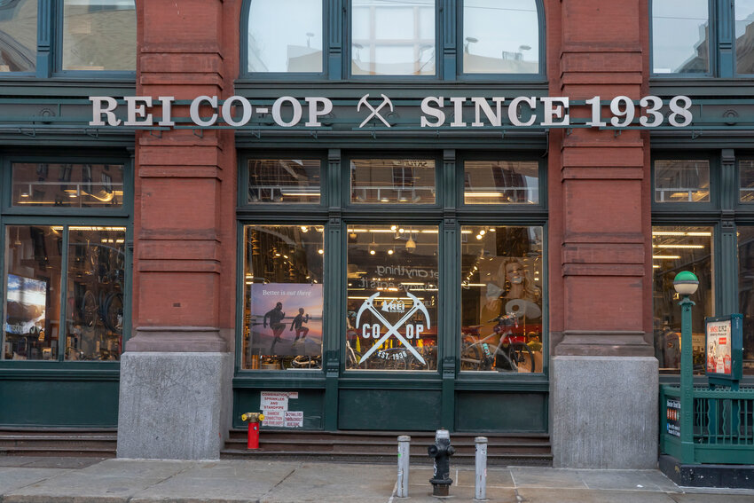The REI retail store in Manhattan’s Soho neighborhood. Ron Adar/SOPA Images/Sipa USA via AP Images