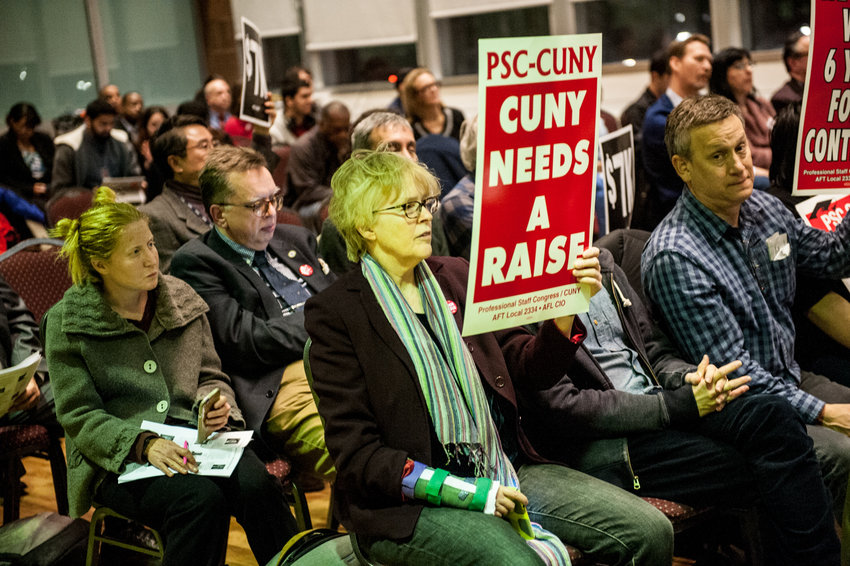 CUNY Adjuncts Tell Trustees Miserly Pay Scale Keeping Us From Middle