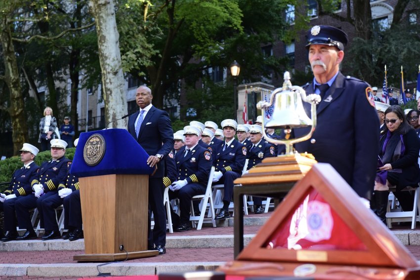 Mayor, FDNY leaders honor fallen at Memorial Day service The Chief