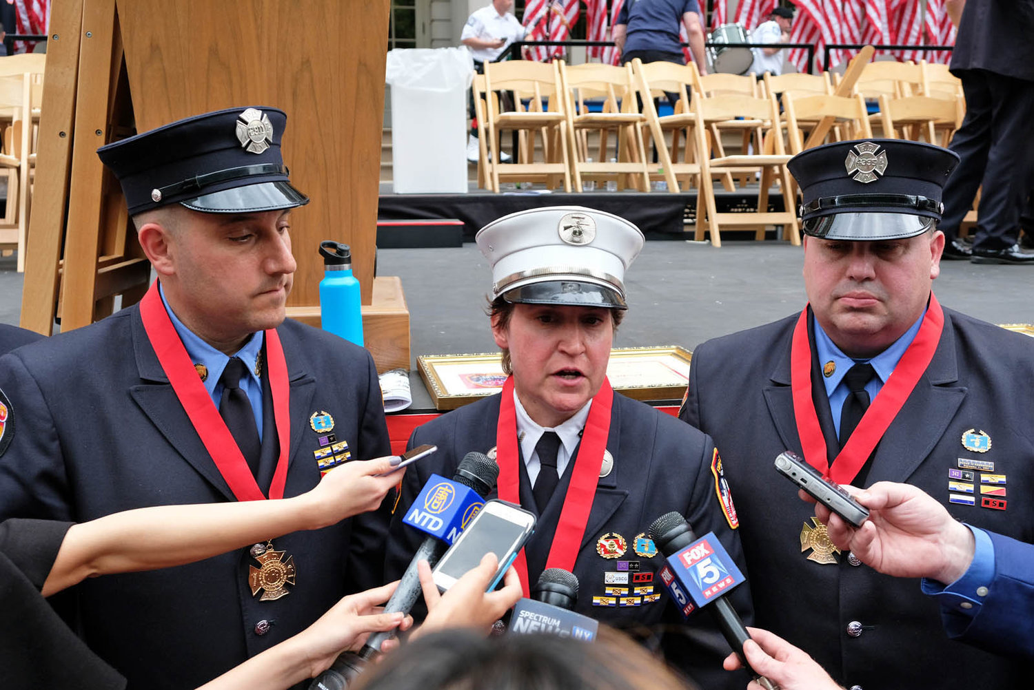 FDNY Medal Day: ‘Routine’ Heroism Spiced by First Female FF Honored ...