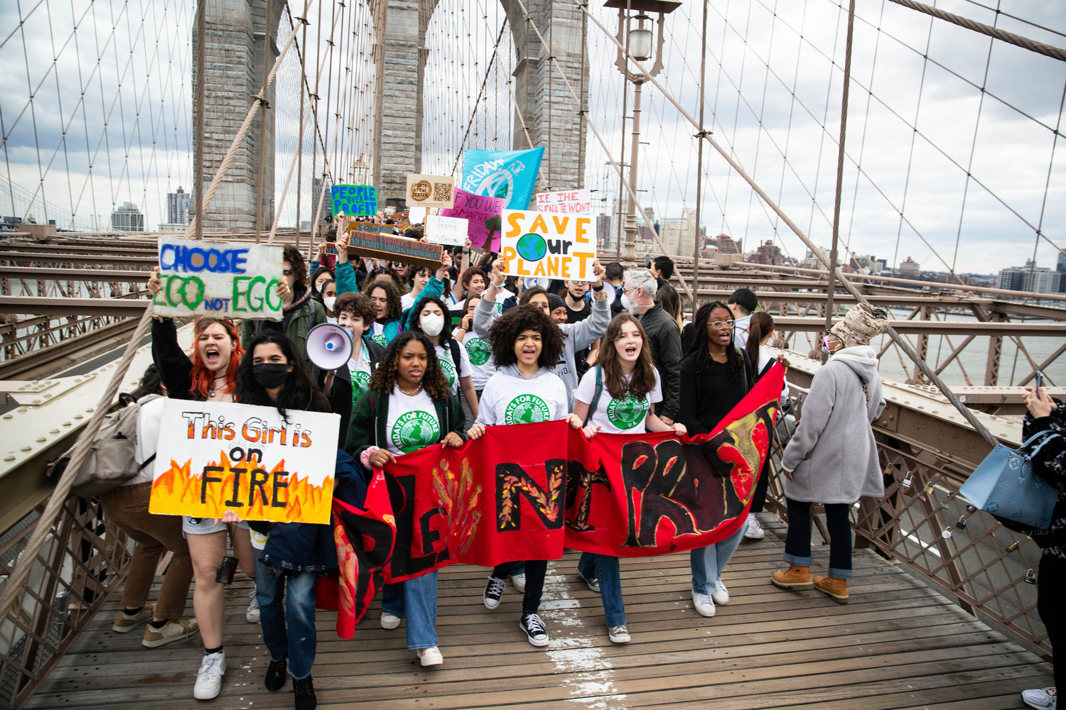 More than 1,000 young climate activists marched across the Brooklyn Bridge to Foley Square as part of a global climate strike March 25. Our columnist offers a few suggestions for summertime learning that, he argues, are just as real-world consequential as climate change.