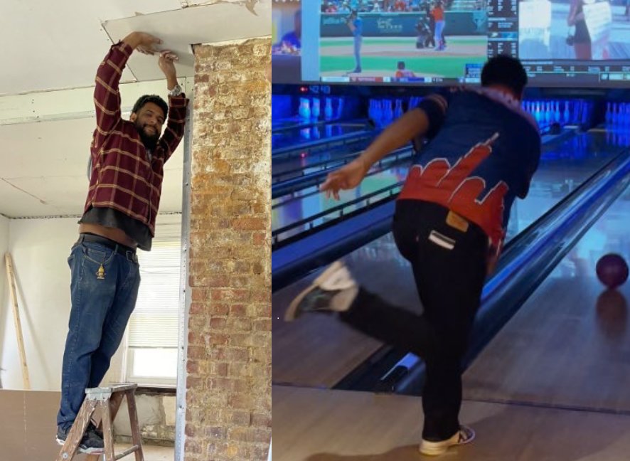 Eduardo Trinidad, a Department of Correction officer since 2013, installed drywall, went bowling and engaged in other physical activity during a 16-month period he claimed to be unable to work because of debilitating injuries resulting from a fall, according to a federal complaint charging him with fraud.