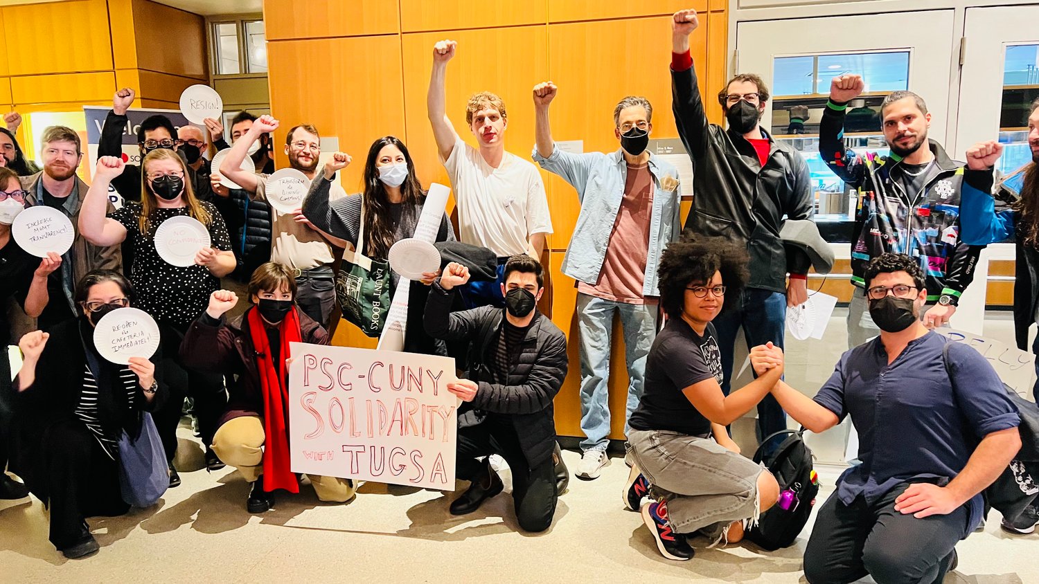 Students and workers at CUNY Graduate Center on Fifth Avenue have reclaimed space that had been privatized by the university. A “People’s Pantry” has taken shape there and with it a collaborative activist vision.