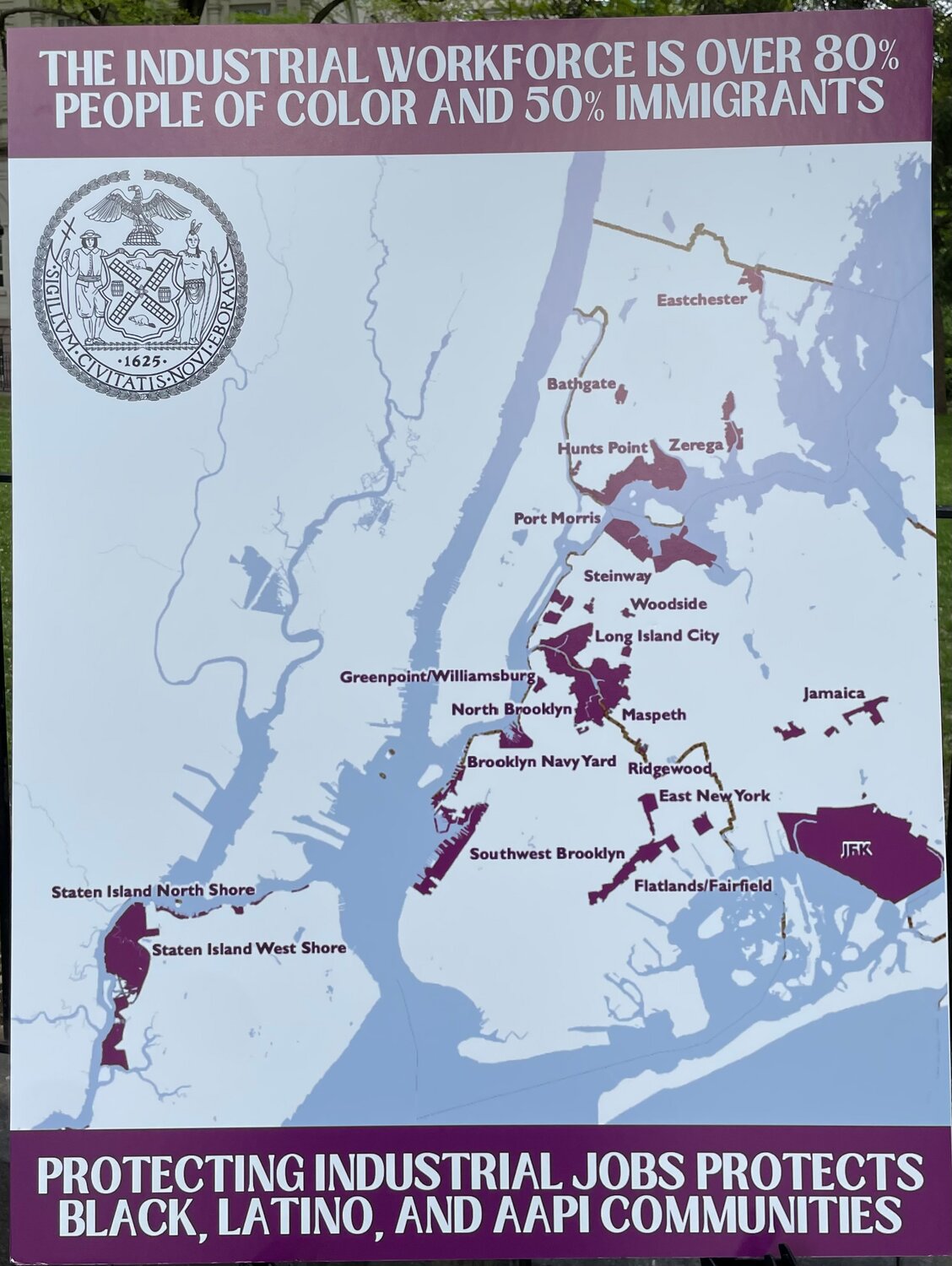 New York City's 17 industrial business zones spread throughout the five boroughs. The council members' bill could spur the first alterations of these zones since 1961.