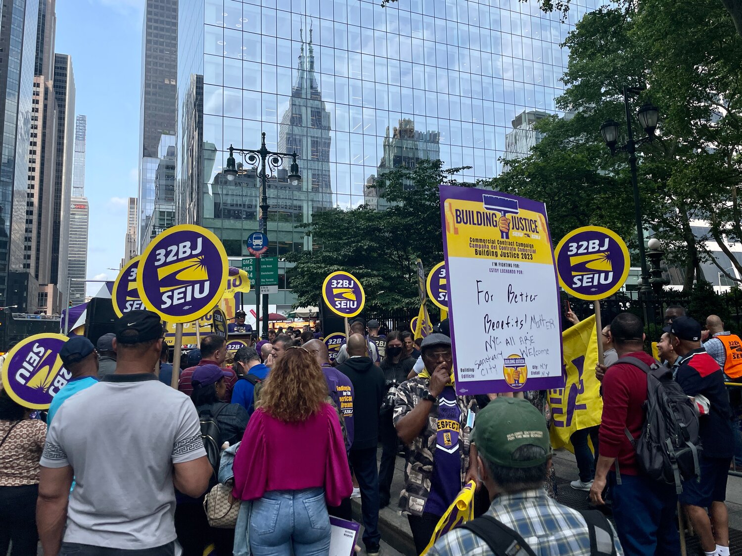 In militant mood, 32BJ kickstarts contract campaign The Chief
