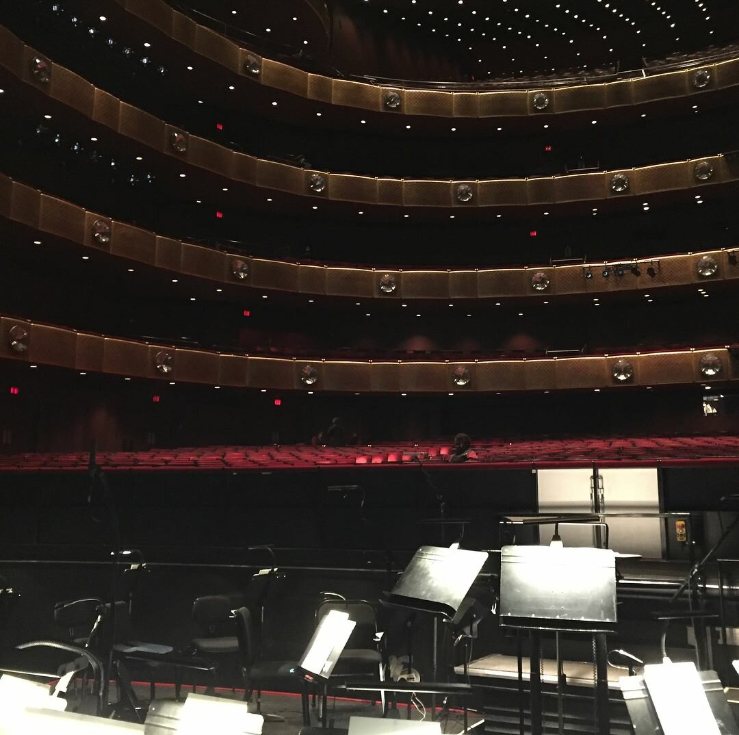 The orchestra pit at the David H. Koch Theater at Lincoln Center. The New York City Ballet’s musicians voted to authorize a strike earlier this month contending that City Ballet management is not offering the wages or the benefits they deserve.