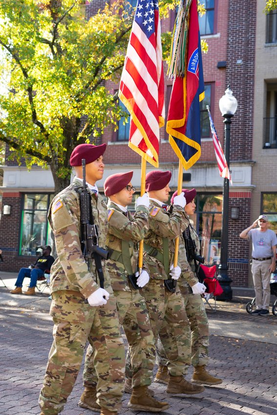 Fayetteville Veterans Day parade pays tribute to past, present service