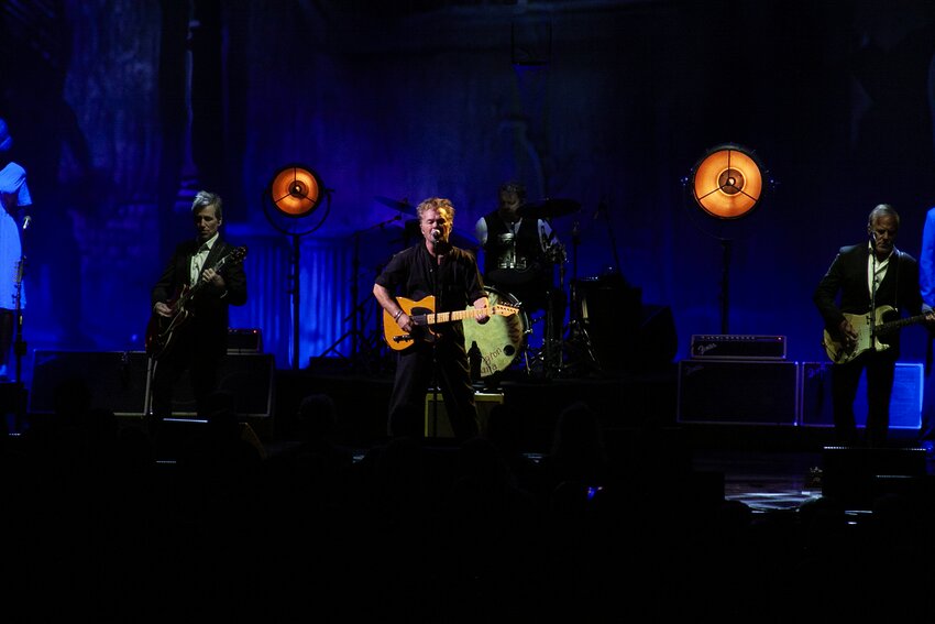 American rocker John Mellencamp performs at Crown Theatre in Fayetteville, N.C. on April 17, 2024.