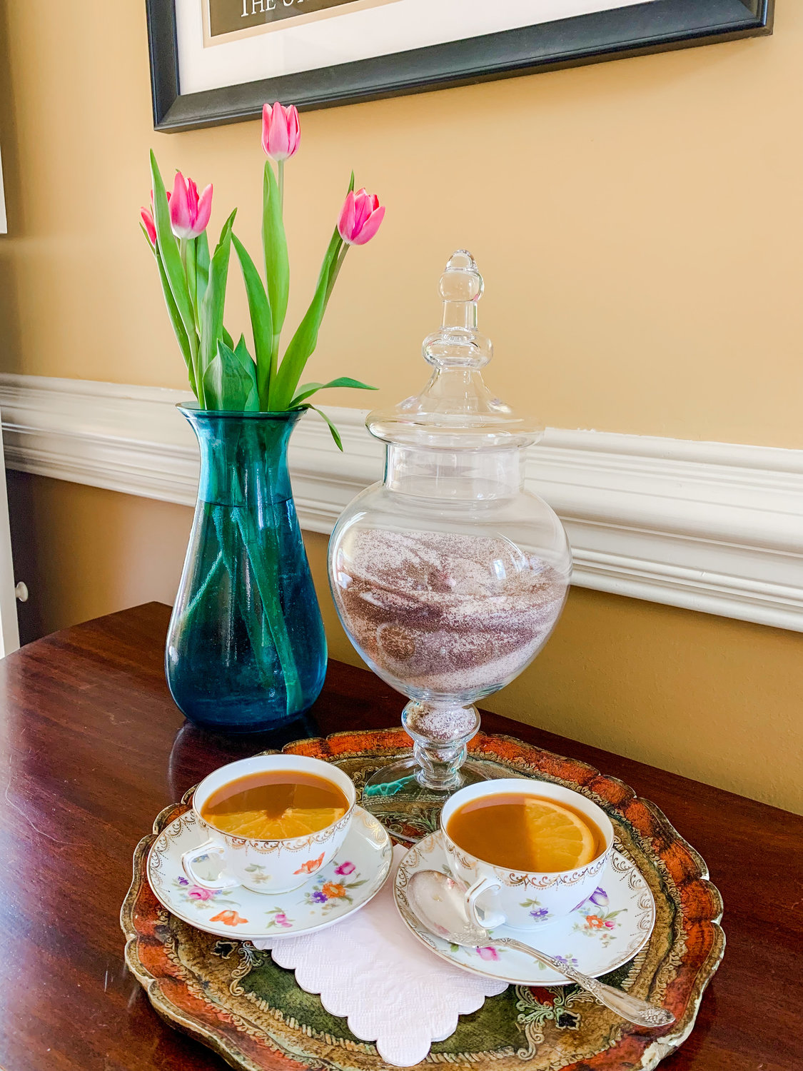 Russian Tea is a sweet combination of tea and citrus flavors.