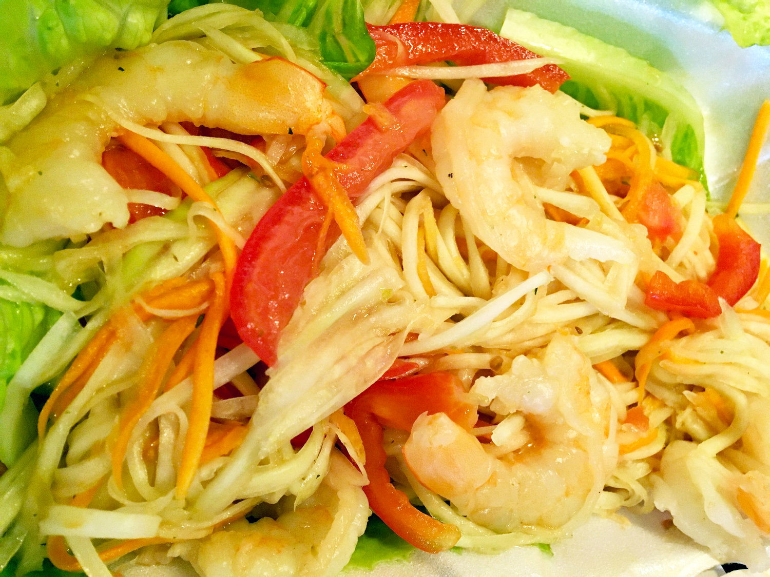 Papaya Salad, PJ Thai Cuisine