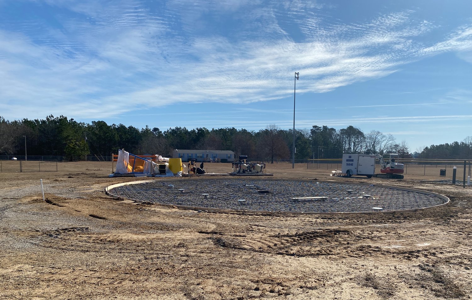 The city of Fayetteville is building a splash pad at Lake Rim Recreation Center in partnership with the Kiwanis Club of Cape Fear. A groundbreaking ceremony was held Friday.