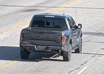 Fayetteville police are looking for a Ford Raptor pickup truck with North Carolina license plate 81D5DV in a deadly shooting March 19 outside an Owen Drive hotel.