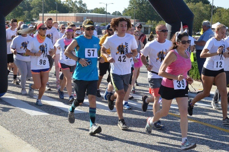 FTCC Foundation is hosting the 2nd annual Trojan Fit 5K Color Run/Walk on Saturday, April 30, 2022, on the Fayetteville campus of Fayetteville Technical Community College. This event is presented by Mercedes-Benz of Fayetteville and Cape Fear Eye Associates.
